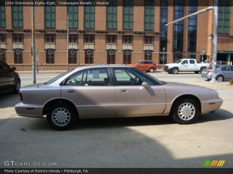 Champagne Metallic / Neutral 1999 Oldsmobile Eighty-Eight