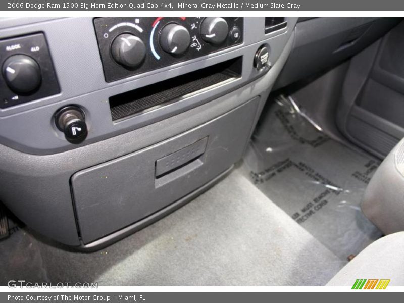 Mineral Gray Metallic / Medium Slate Gray 2006 Dodge Ram 1500 Big Horn Edition Quad Cab 4x4