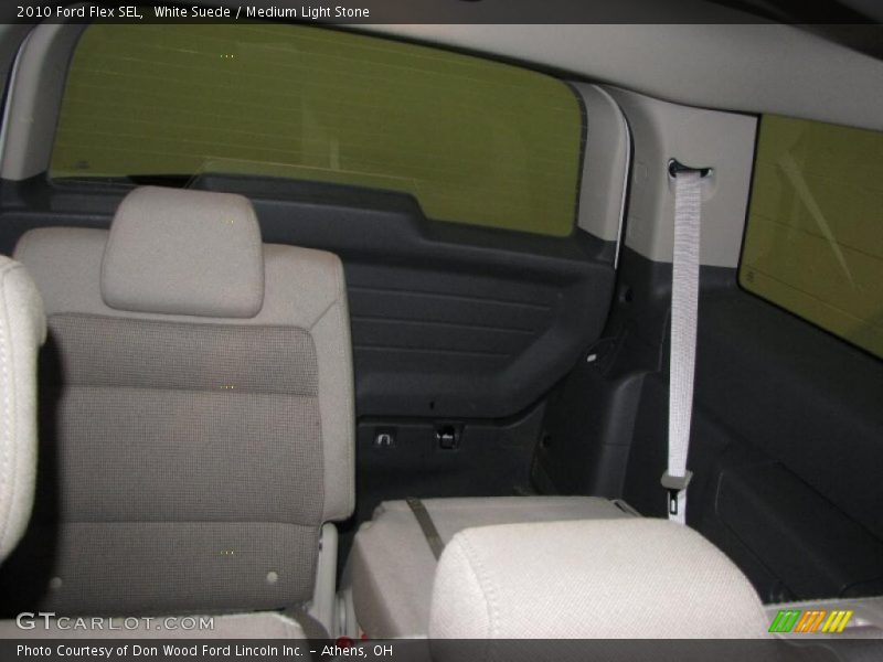 White Suede / Medium Light Stone 2010 Ford Flex SEL