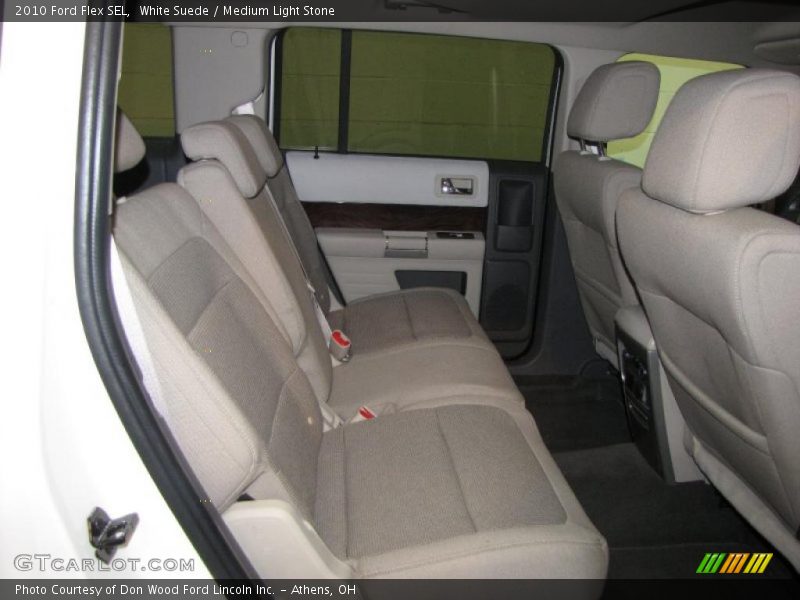 White Suede / Medium Light Stone 2010 Ford Flex SEL