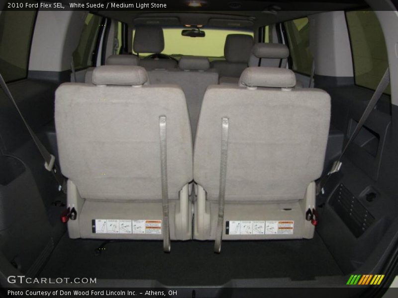 White Suede / Medium Light Stone 2010 Ford Flex SEL