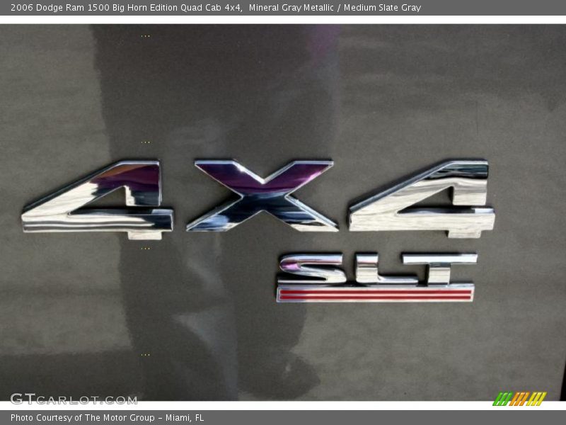 Mineral Gray Metallic / Medium Slate Gray 2006 Dodge Ram 1500 Big Horn Edition Quad Cab 4x4