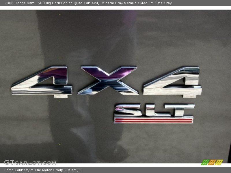 Mineral Gray Metallic / Medium Slate Gray 2006 Dodge Ram 1500 Big Horn Edition Quad Cab 4x4