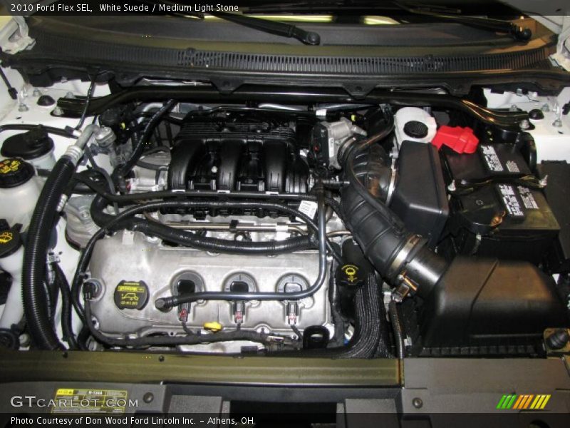 White Suede / Medium Light Stone 2010 Ford Flex SEL