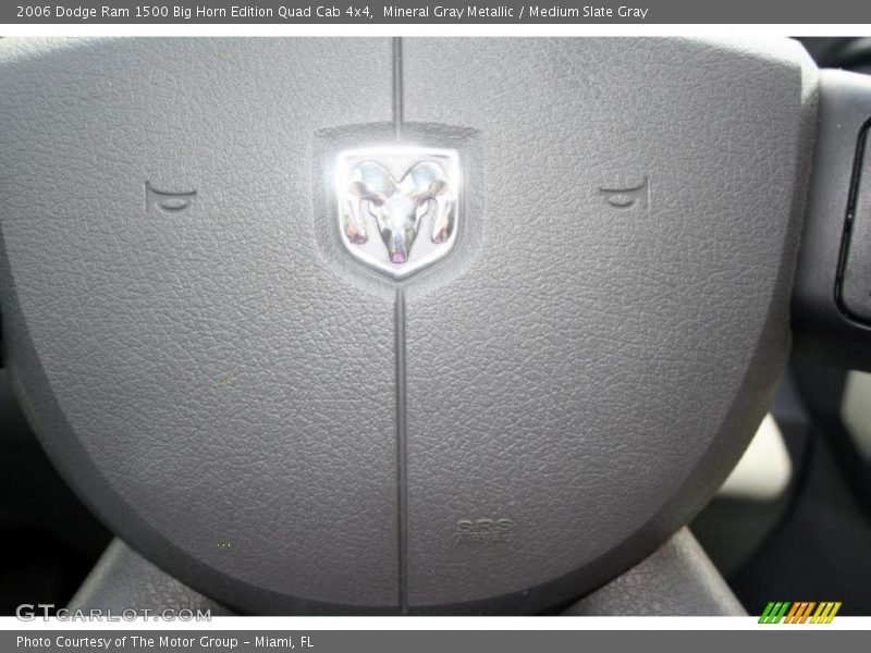 Mineral Gray Metallic / Medium Slate Gray 2006 Dodge Ram 1500 Big Horn Edition Quad Cab 4x4