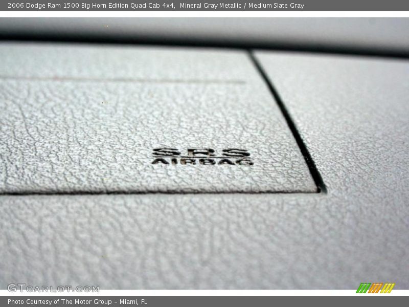 Mineral Gray Metallic / Medium Slate Gray 2006 Dodge Ram 1500 Big Horn Edition Quad Cab 4x4