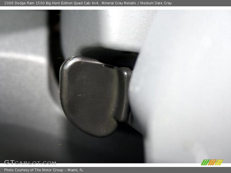 Mineral Gray Metallic / Medium Slate Gray 2006 Dodge Ram 1500 Big Horn Edition Quad Cab 4x4