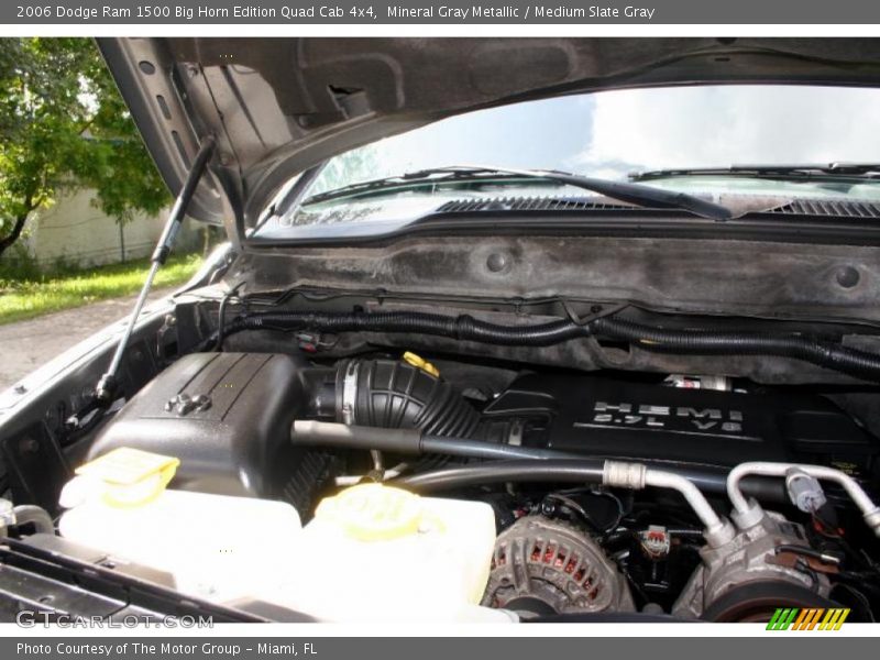 Mineral Gray Metallic / Medium Slate Gray 2006 Dodge Ram 1500 Big Horn Edition Quad Cab 4x4