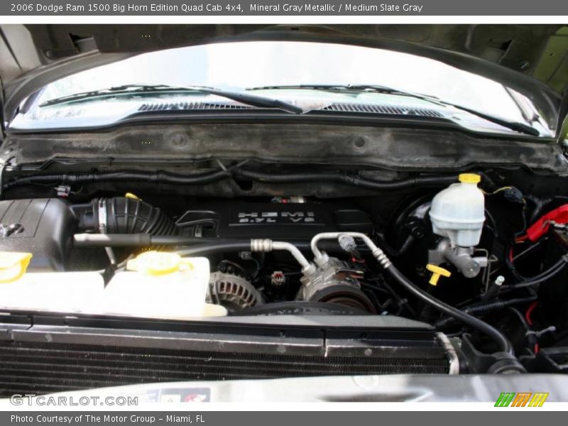 Mineral Gray Metallic / Medium Slate Gray 2006 Dodge Ram 1500 Big Horn Edition Quad Cab 4x4