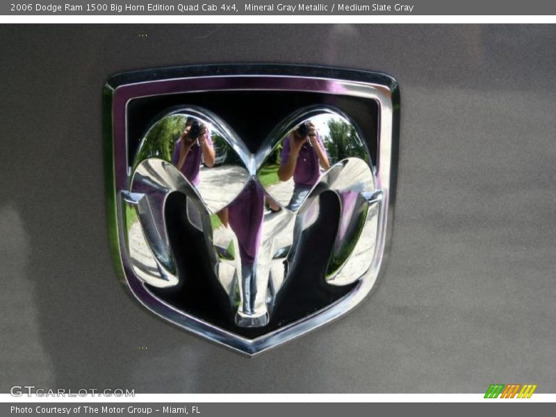 Mineral Gray Metallic / Medium Slate Gray 2006 Dodge Ram 1500 Big Horn Edition Quad Cab 4x4