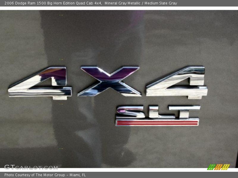 Mineral Gray Metallic / Medium Slate Gray 2006 Dodge Ram 1500 Big Horn Edition Quad Cab 4x4