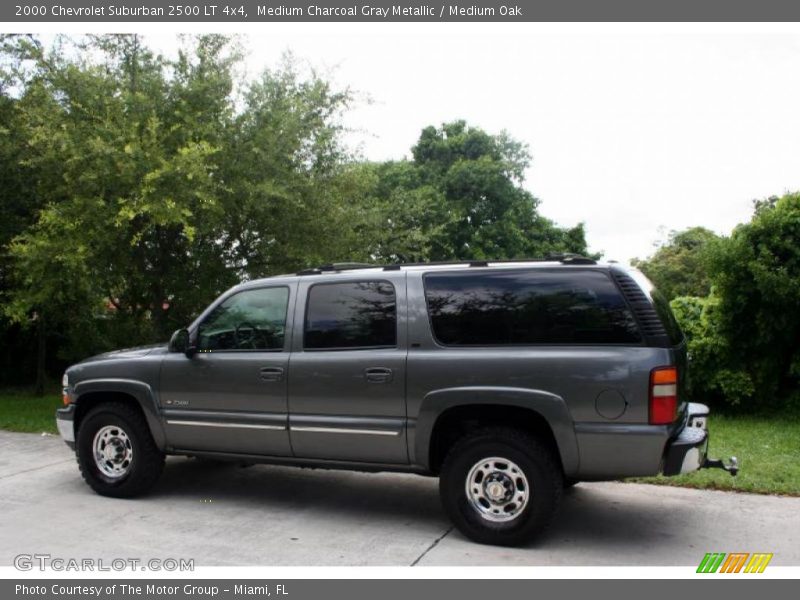 Medium Charcoal Gray Metallic / Medium Oak 2000 Chevrolet Suburban 2500 LT 4x4