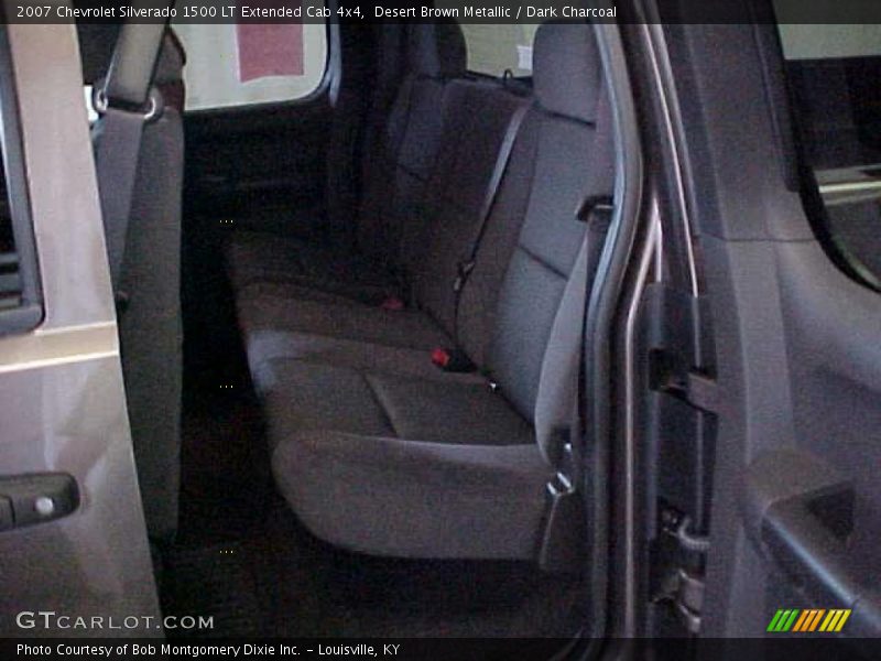 Desert Brown Metallic / Dark Charcoal 2007 Chevrolet Silverado 1500 LT Extended Cab 4x4
