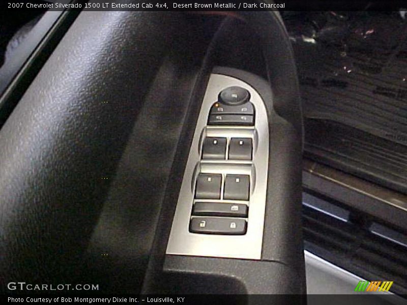 Desert Brown Metallic / Dark Charcoal 2007 Chevrolet Silverado 1500 LT Extended Cab 4x4