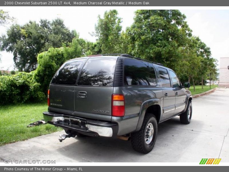 Medium Charcoal Gray Metallic / Medium Oak 2000 Chevrolet Suburban 2500 LT 4x4