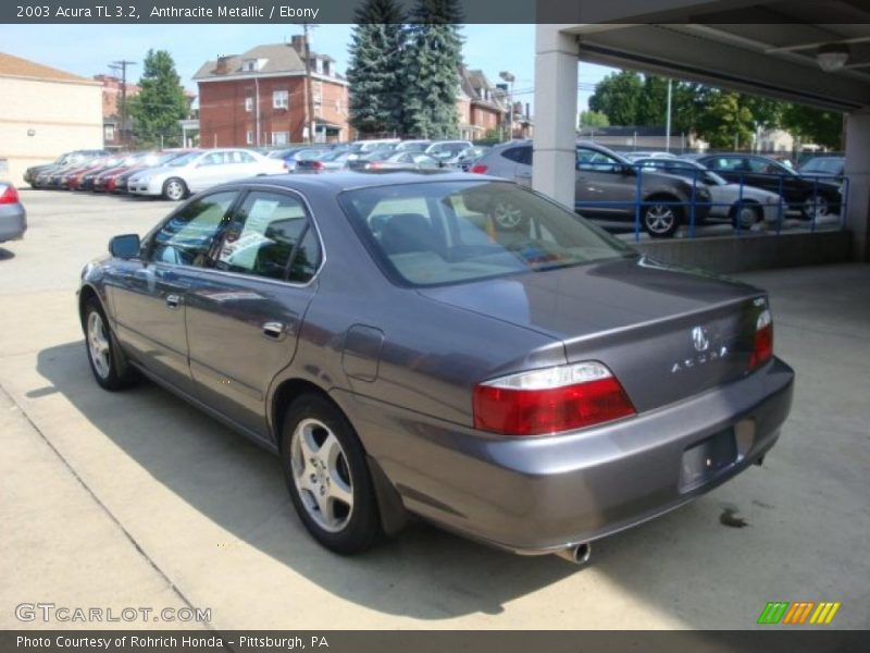 Anthracite Metallic / Ebony 2003 Acura TL 3.2