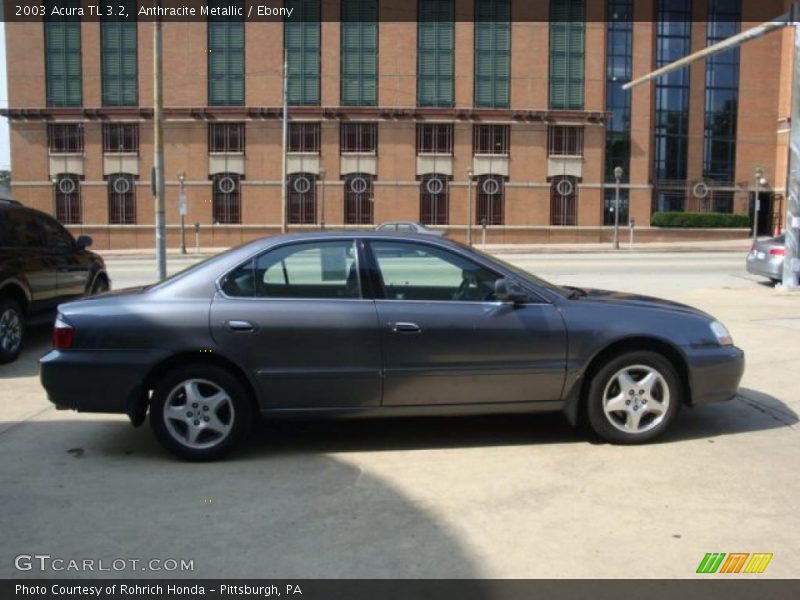 Anthracite Metallic / Ebony 2003 Acura TL 3.2