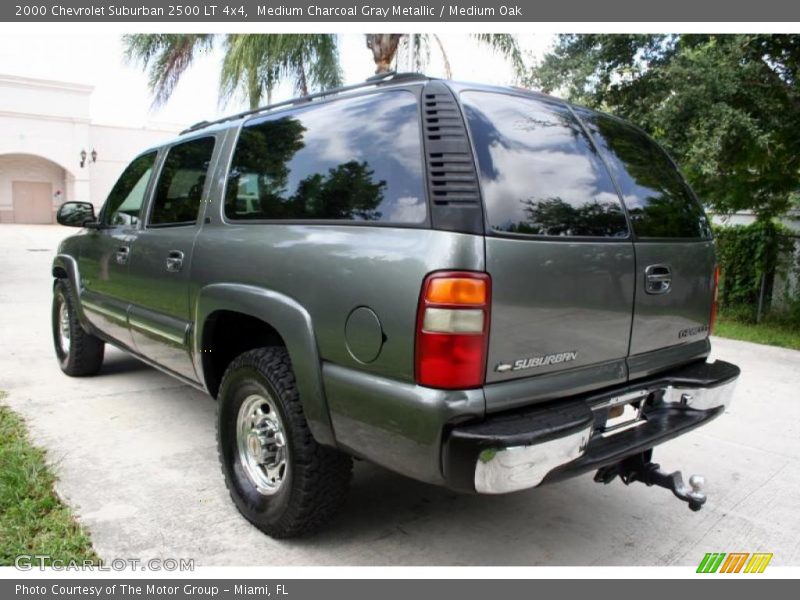 Medium Charcoal Gray Metallic / Medium Oak 2000 Chevrolet Suburban 2500 LT 4x4