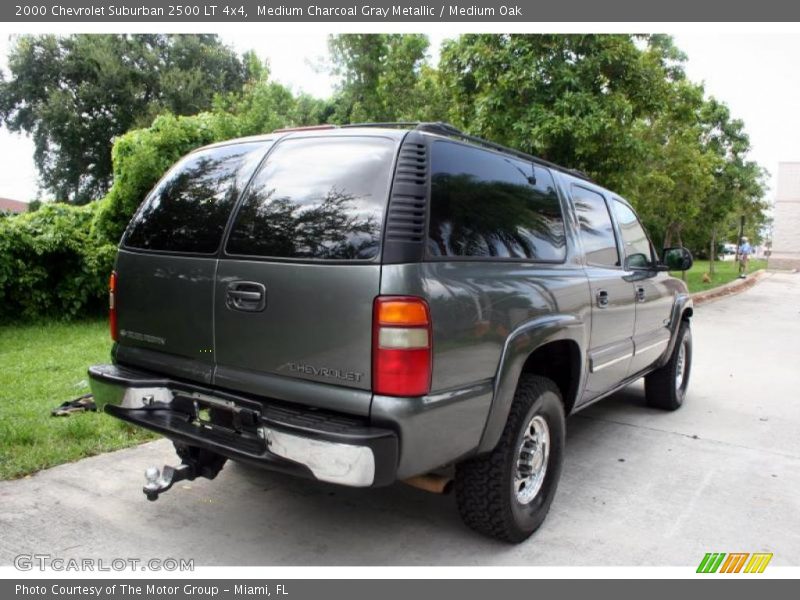 Medium Charcoal Gray Metallic / Medium Oak 2000 Chevrolet Suburban 2500 LT 4x4
