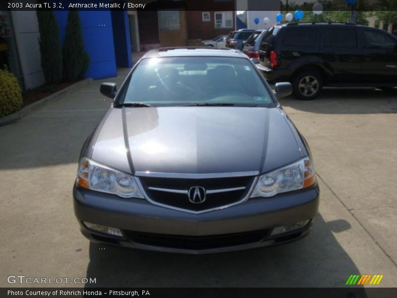 Anthracite Metallic / Ebony 2003 Acura TL 3.2