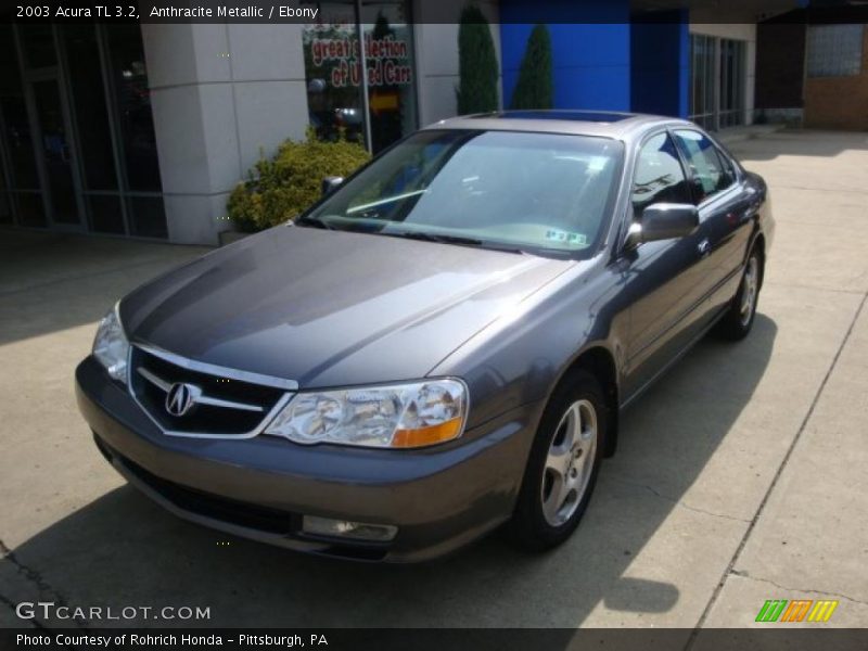 Anthracite Metallic / Ebony 2003 Acura TL 3.2