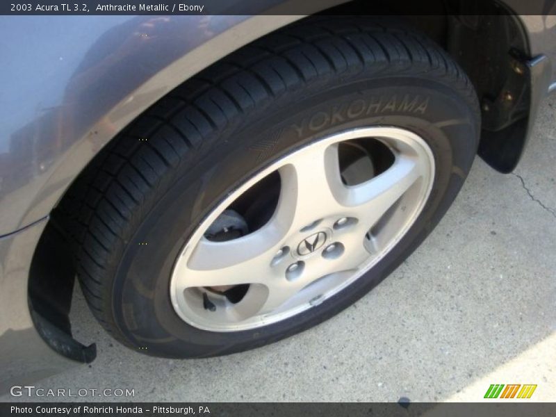 Anthracite Metallic / Ebony 2003 Acura TL 3.2