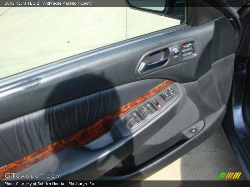 Anthracite Metallic / Ebony 2003 Acura TL 3.2