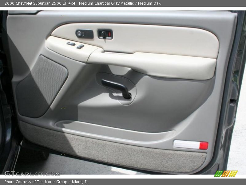 Medium Charcoal Gray Metallic / Medium Oak 2000 Chevrolet Suburban 2500 LT 4x4