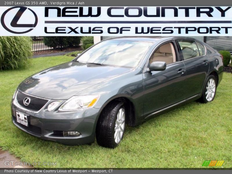 Verdigris Mica / Ash 2007 Lexus GS 350 AWD