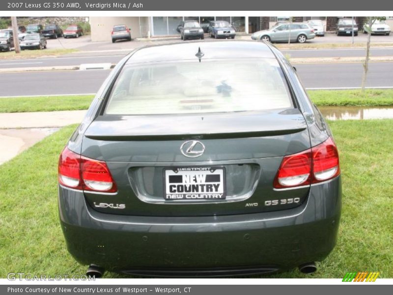 Verdigris Mica / Ash 2007 Lexus GS 350 AWD