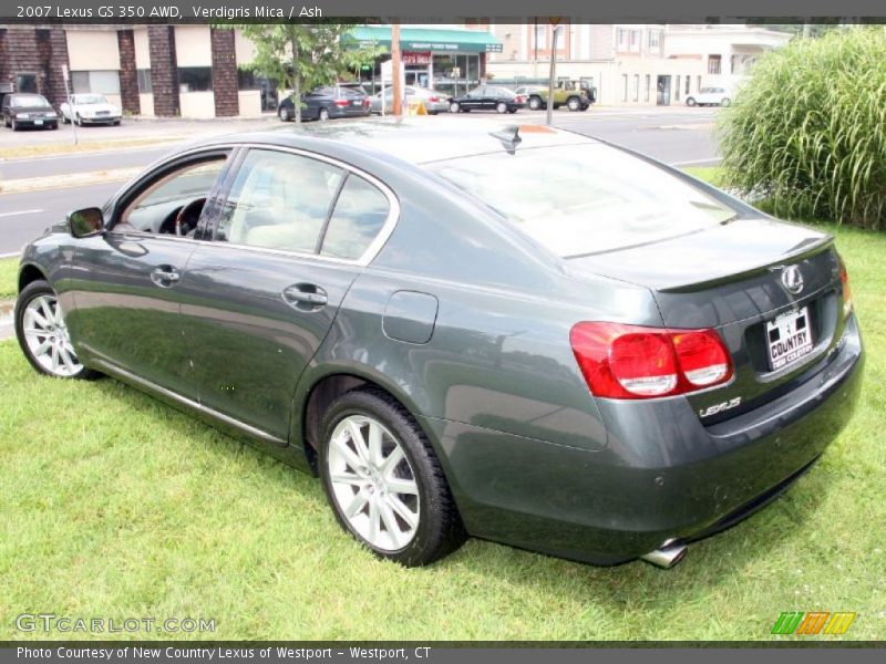 Verdigris Mica / Ash 2007 Lexus GS 350 AWD