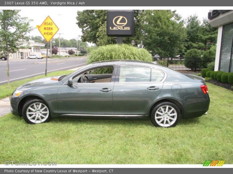 Verdigris Mica / Ash 2007 Lexus GS 350 AWD