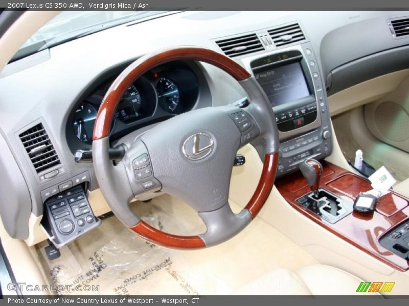 Verdigris Mica / Ash 2007 Lexus GS 350 AWD