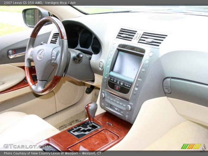 Verdigris Mica / Ash 2007 Lexus GS 350 AWD