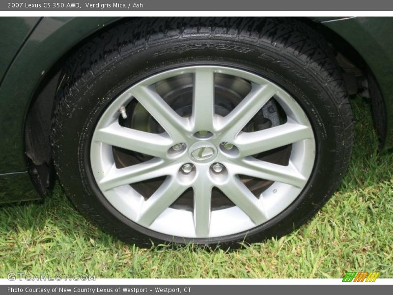 Verdigris Mica / Ash 2007 Lexus GS 350 AWD