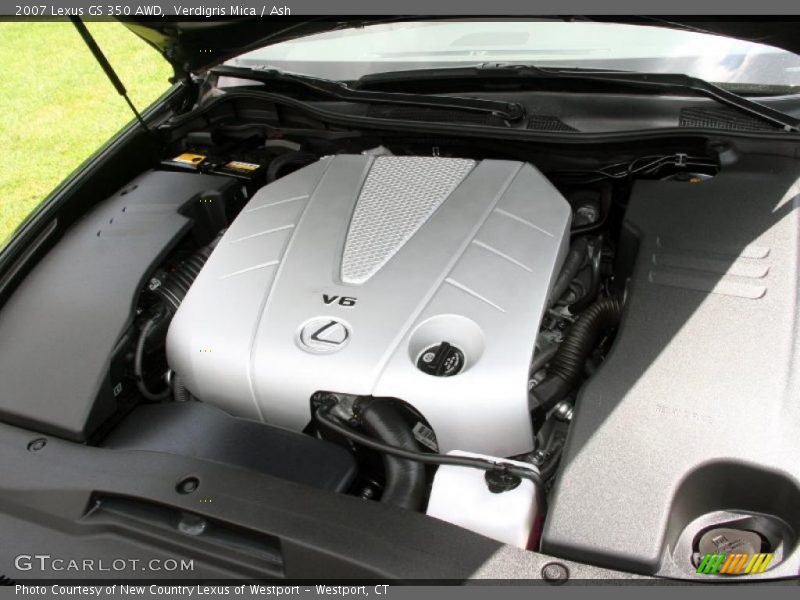 Verdigris Mica / Ash 2007 Lexus GS 350 AWD