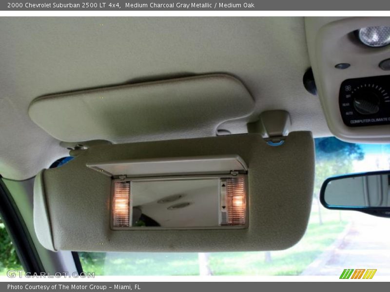 Medium Charcoal Gray Metallic / Medium Oak 2000 Chevrolet Suburban 2500 LT 4x4
