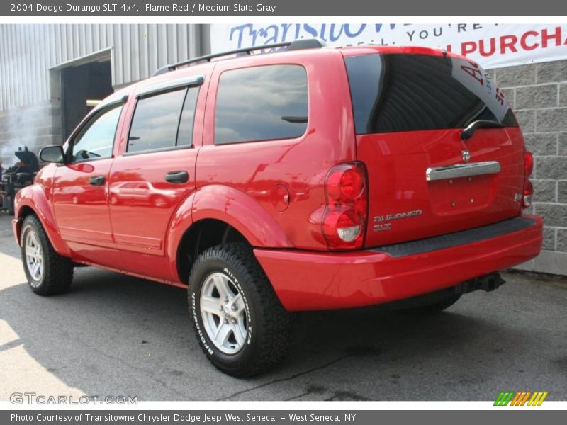 Flame Red / Medium Slate Gray 2004 Dodge Durango SLT 4x4