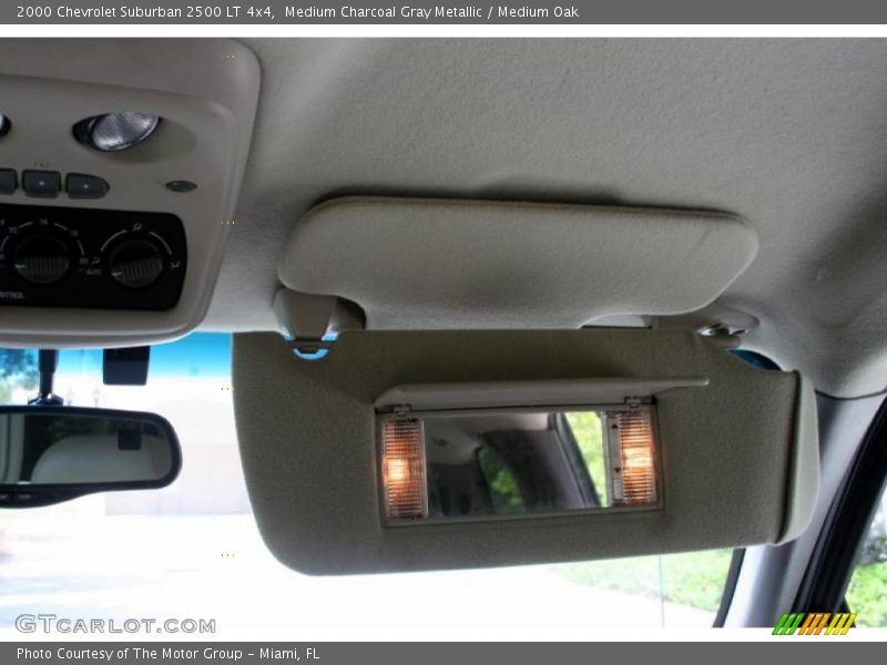 Medium Charcoal Gray Metallic / Medium Oak 2000 Chevrolet Suburban 2500 LT 4x4