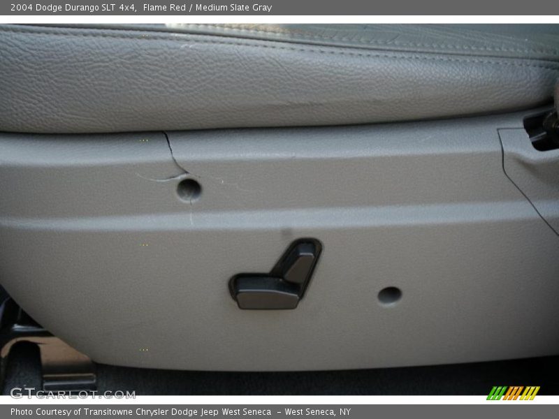 Flame Red / Medium Slate Gray 2004 Dodge Durango SLT 4x4