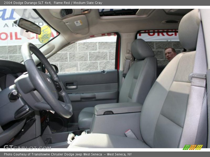 Flame Red / Medium Slate Gray 2004 Dodge Durango SLT 4x4