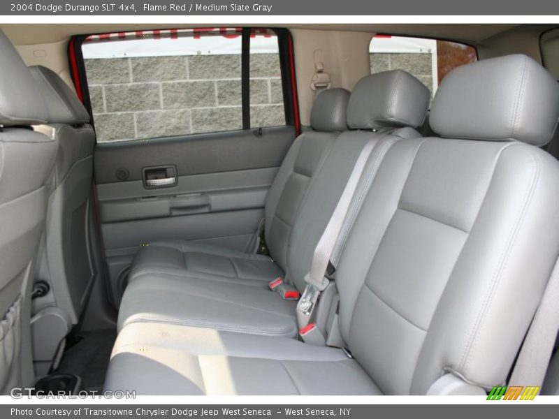 Flame Red / Medium Slate Gray 2004 Dodge Durango SLT 4x4