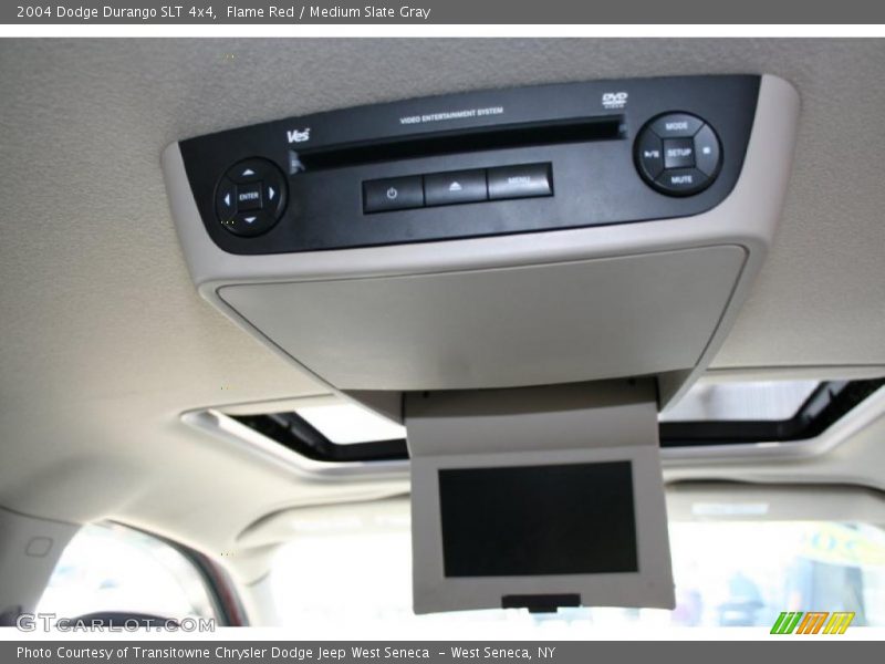 Flame Red / Medium Slate Gray 2004 Dodge Durango SLT 4x4