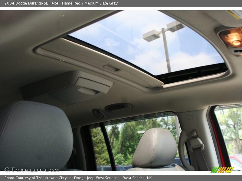 Flame Red / Medium Slate Gray 2004 Dodge Durango SLT 4x4