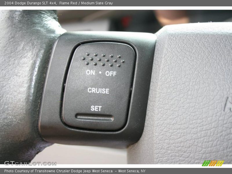 Flame Red / Medium Slate Gray 2004 Dodge Durango SLT 4x4