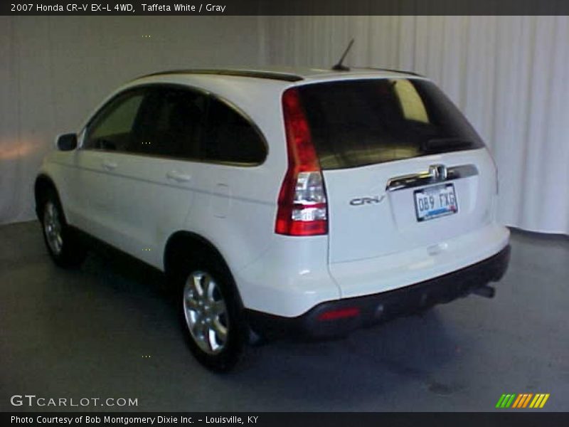 Taffeta White / Gray 2007 Honda CR-V EX-L 4WD