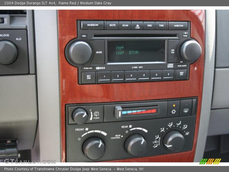 Flame Red / Medium Slate Gray 2004 Dodge Durango SLT 4x4