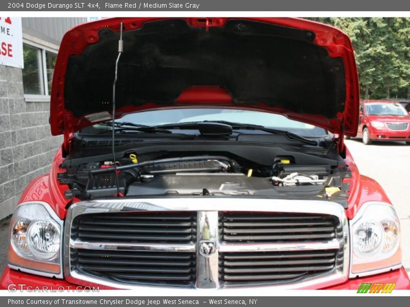 Flame Red / Medium Slate Gray 2004 Dodge Durango SLT 4x4