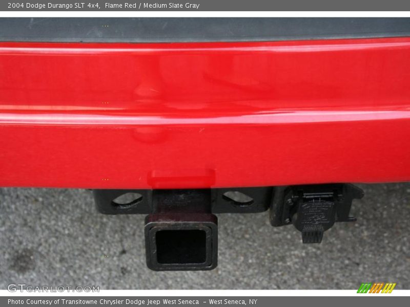 Flame Red / Medium Slate Gray 2004 Dodge Durango SLT 4x4