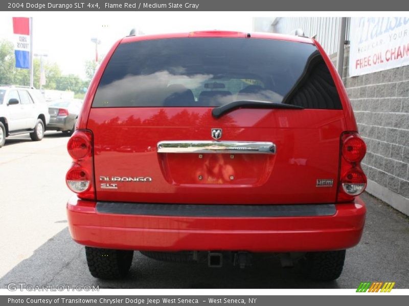 Flame Red / Medium Slate Gray 2004 Dodge Durango SLT 4x4
